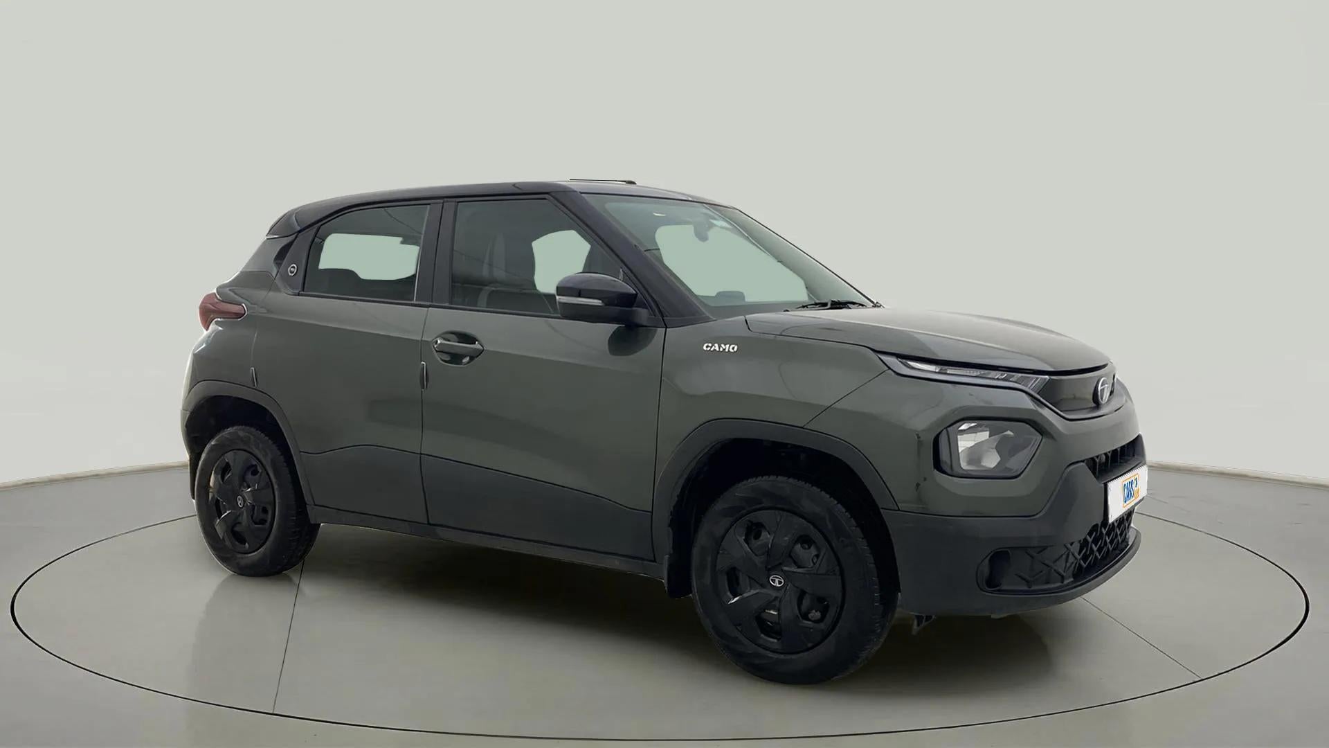 Front three-quarter view of a Tata Punch