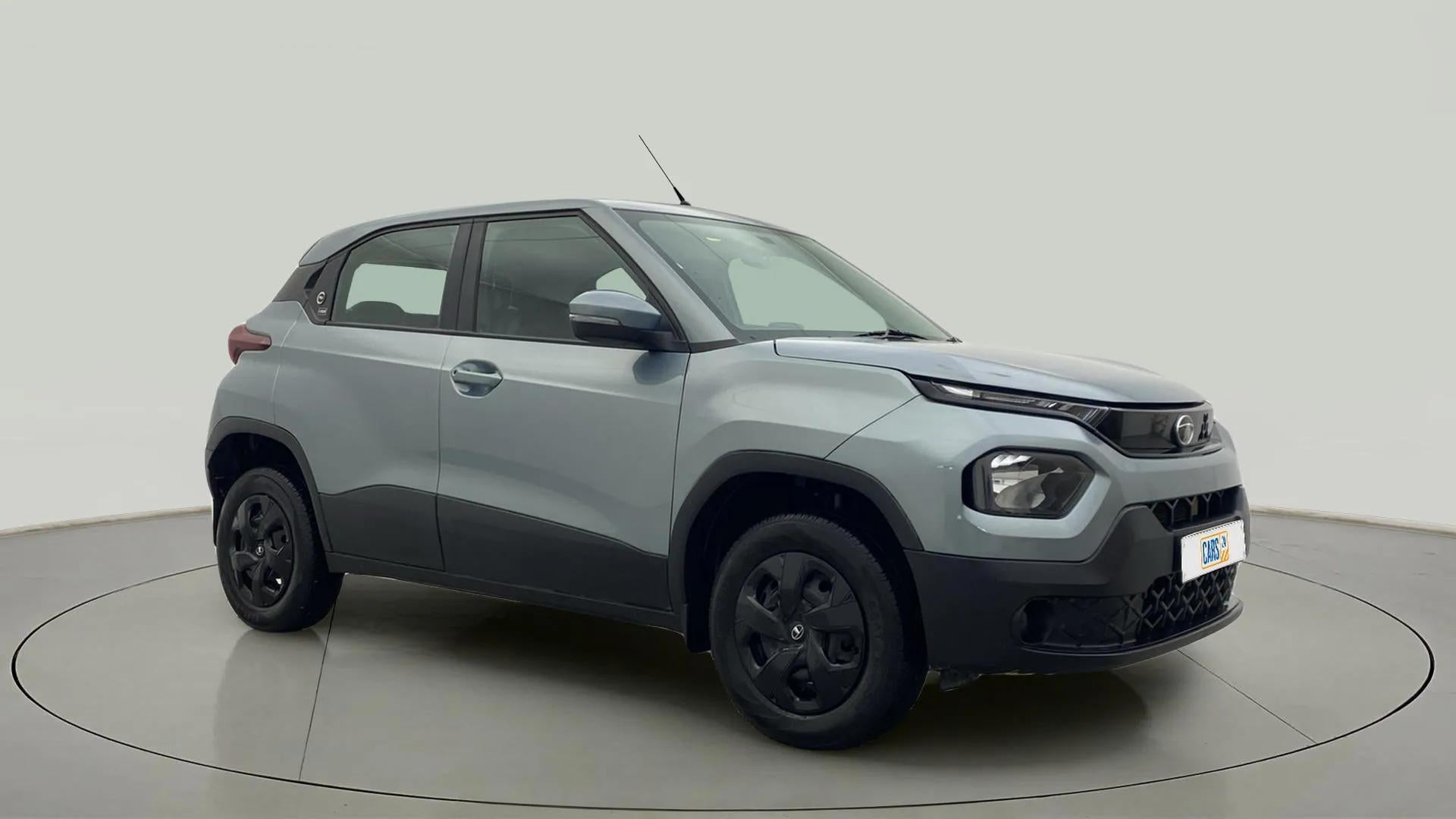 Front three-quarter view of a Tata Punch