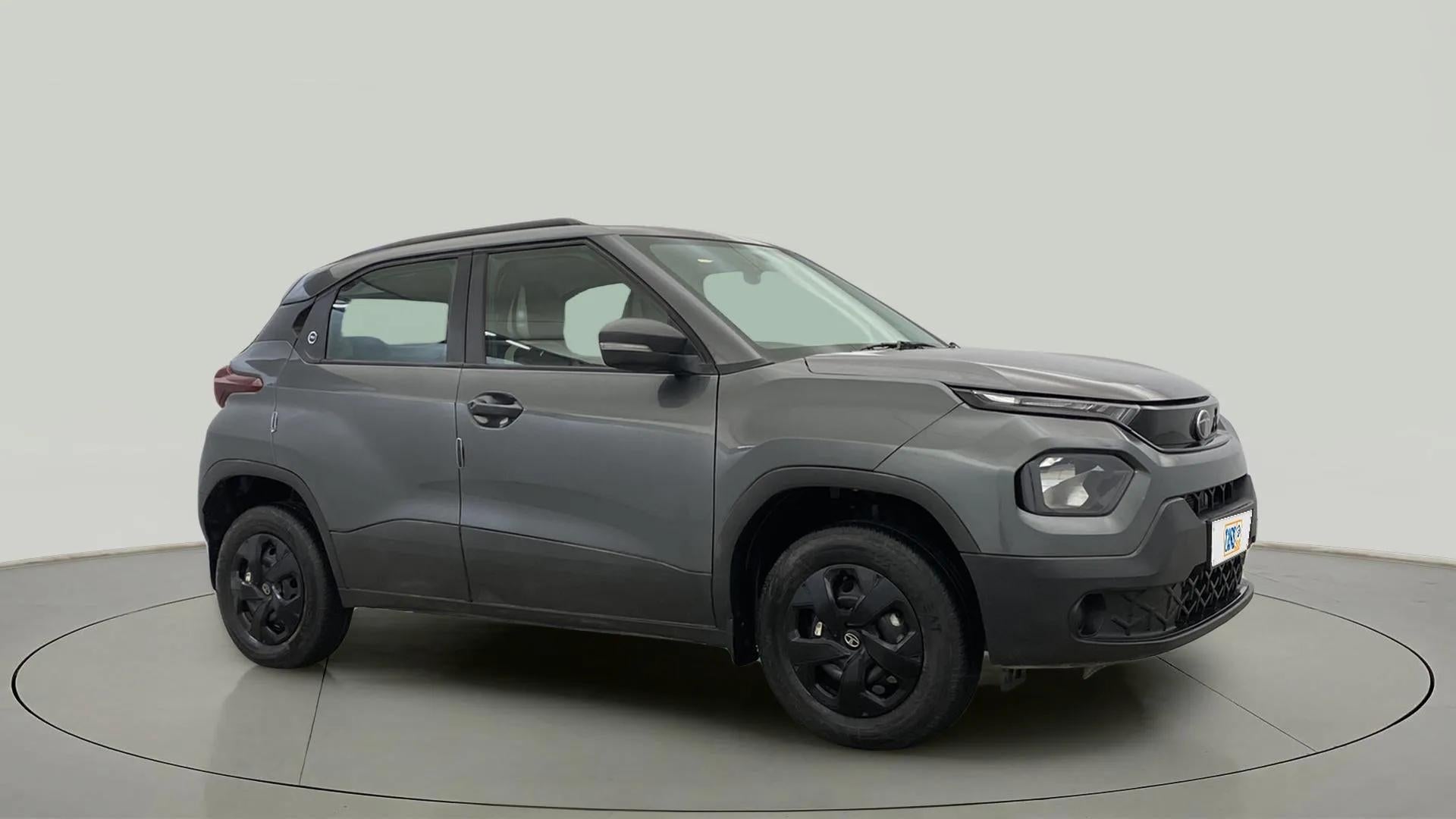 Front three-quarter view of a Tata Punch