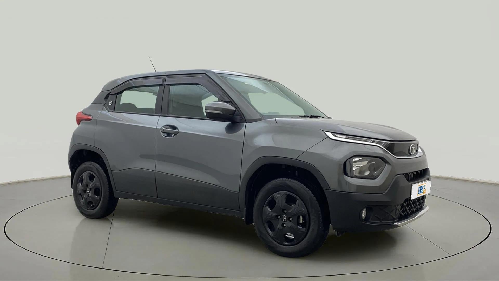 Front three-quarter view of a Tata Punch