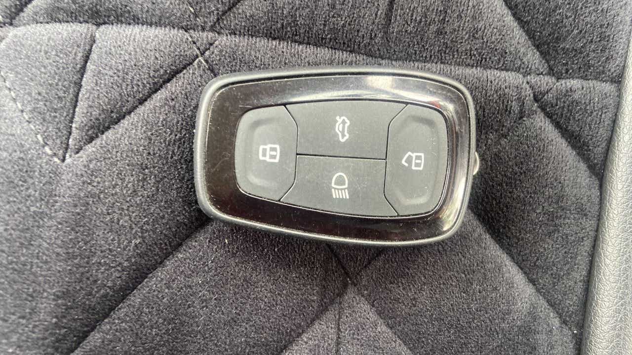 Close-up of the central control panel of a Tata Punch