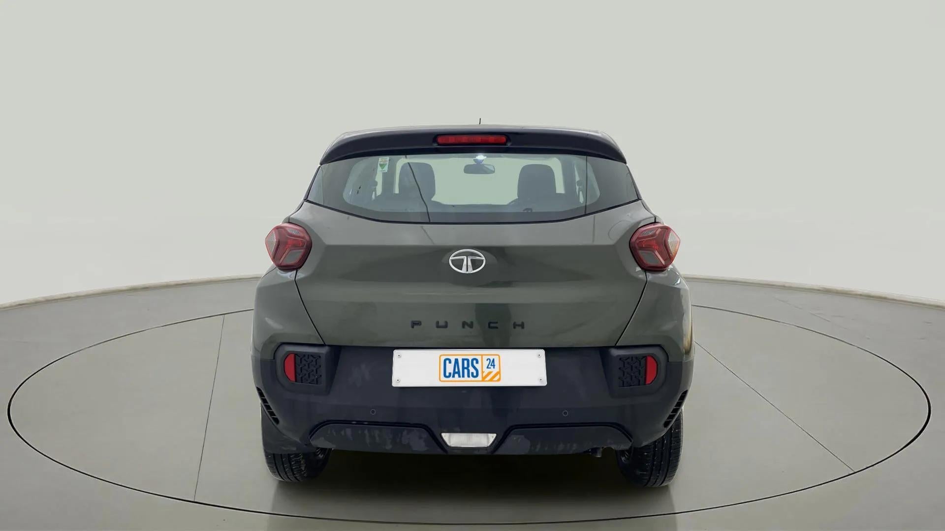 Rear view of a Tata Punch