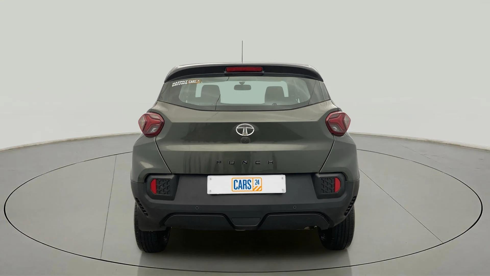 Rear view of a Tata Punch