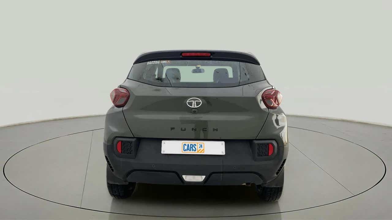 Rear view of a Tata Punch