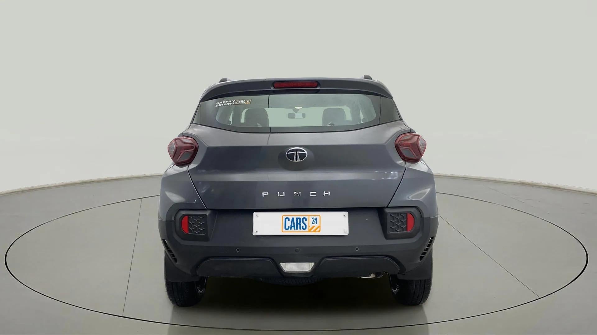 Rear view of a Tata Punch