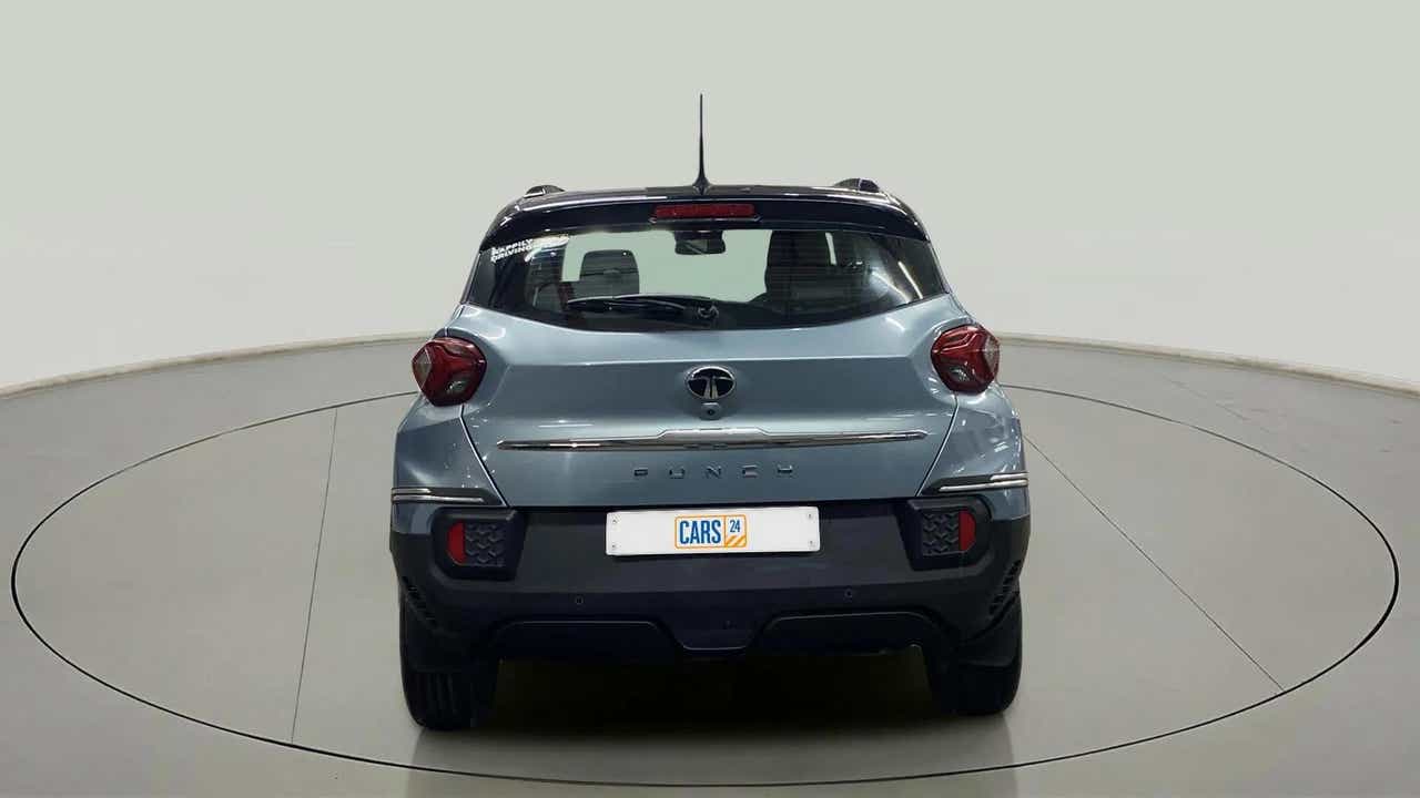 Rear view of a Tata Punch