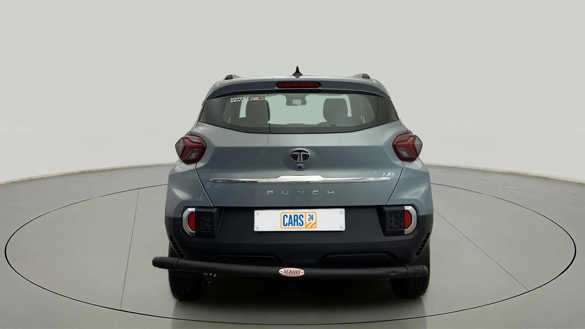 Rear view of a Tata Punch