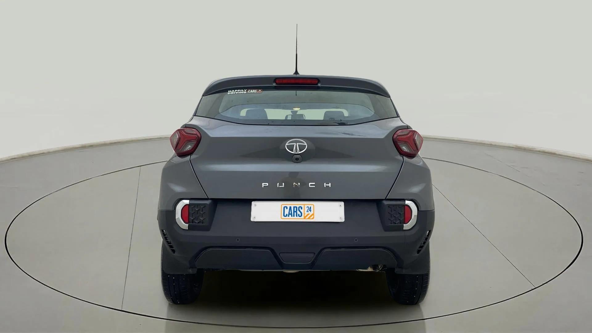 Rear view of a Tata Punch