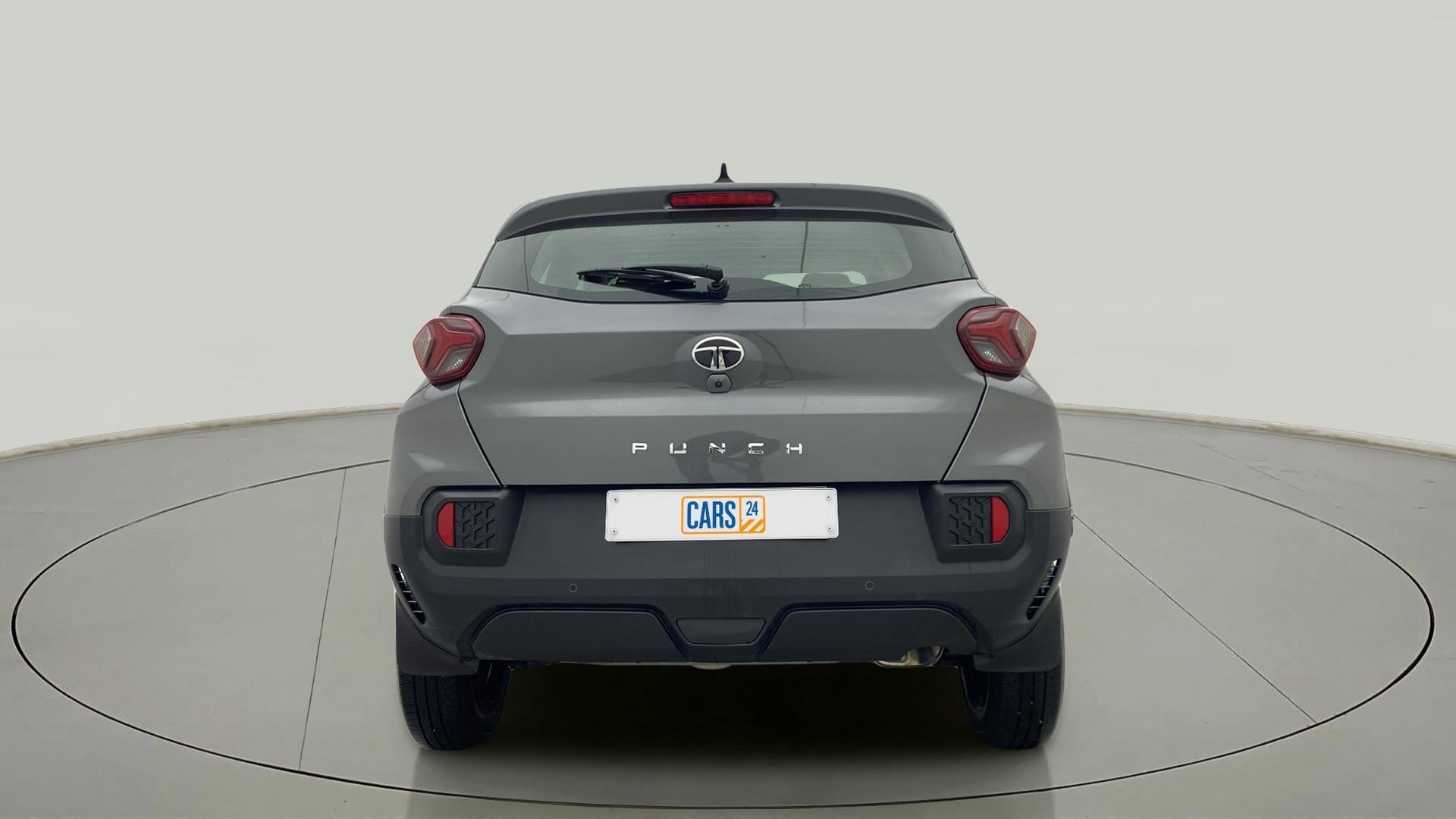 Rear view of a Tata Punch