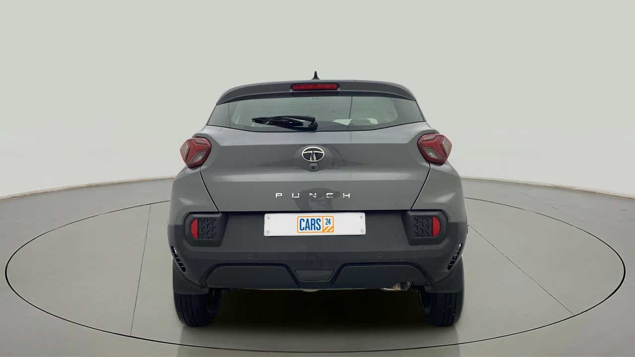 Rear view of a Tata Punch
