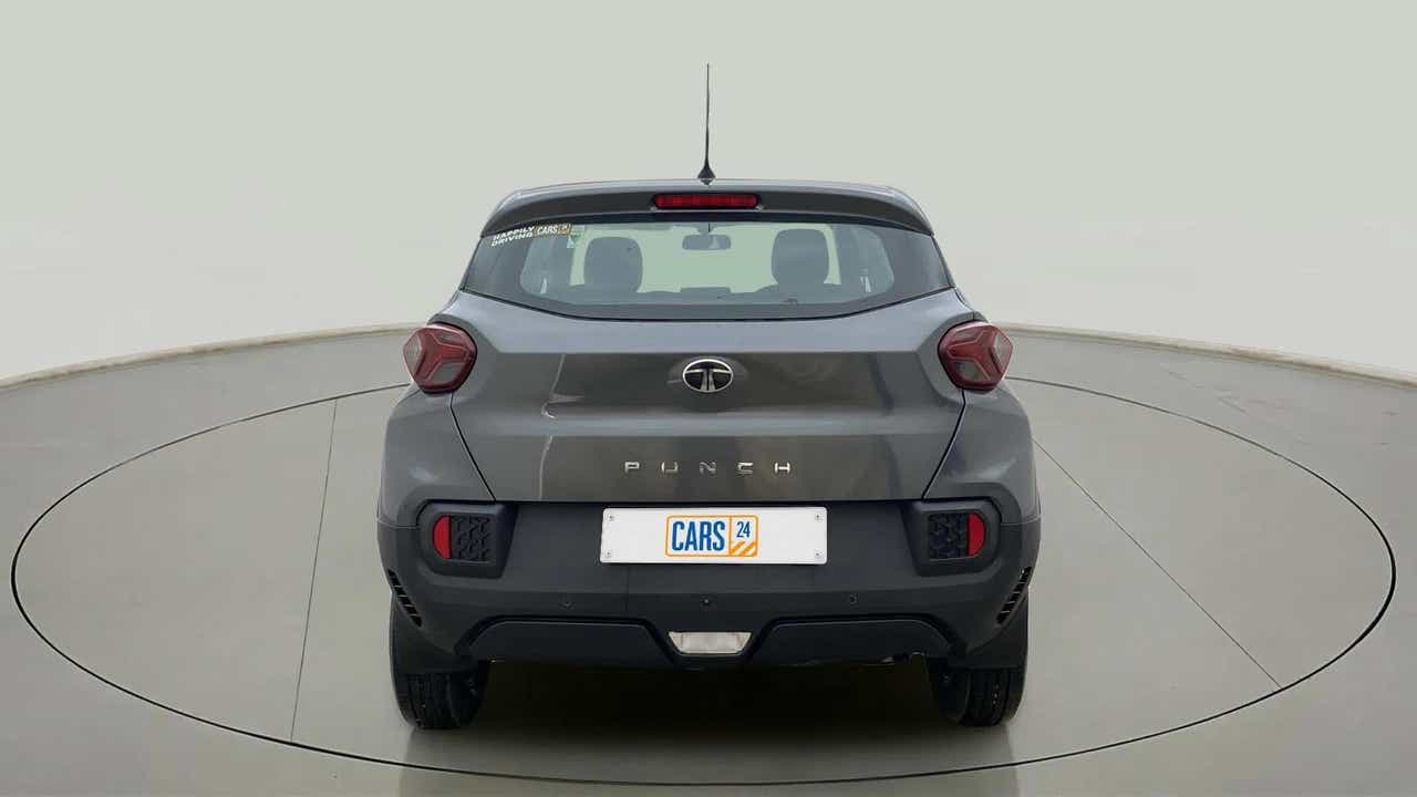 Rear view of a Tata Punch