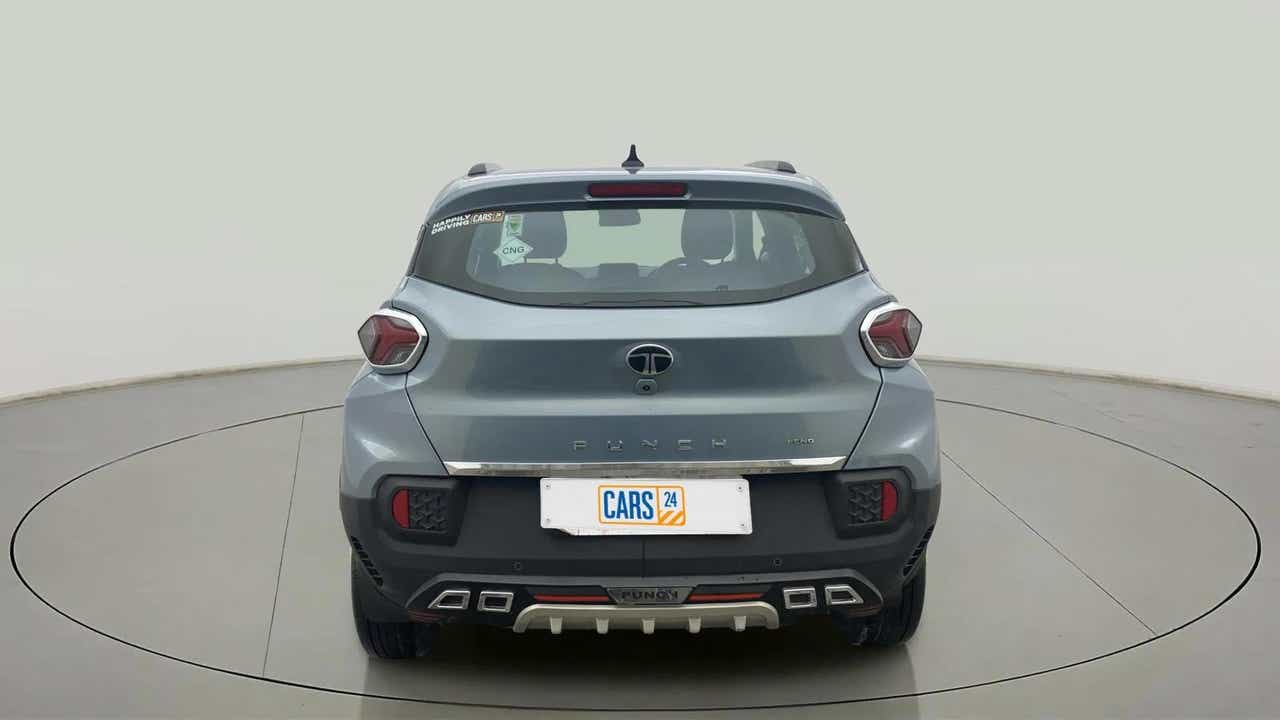 Rear view of a Tata Punch