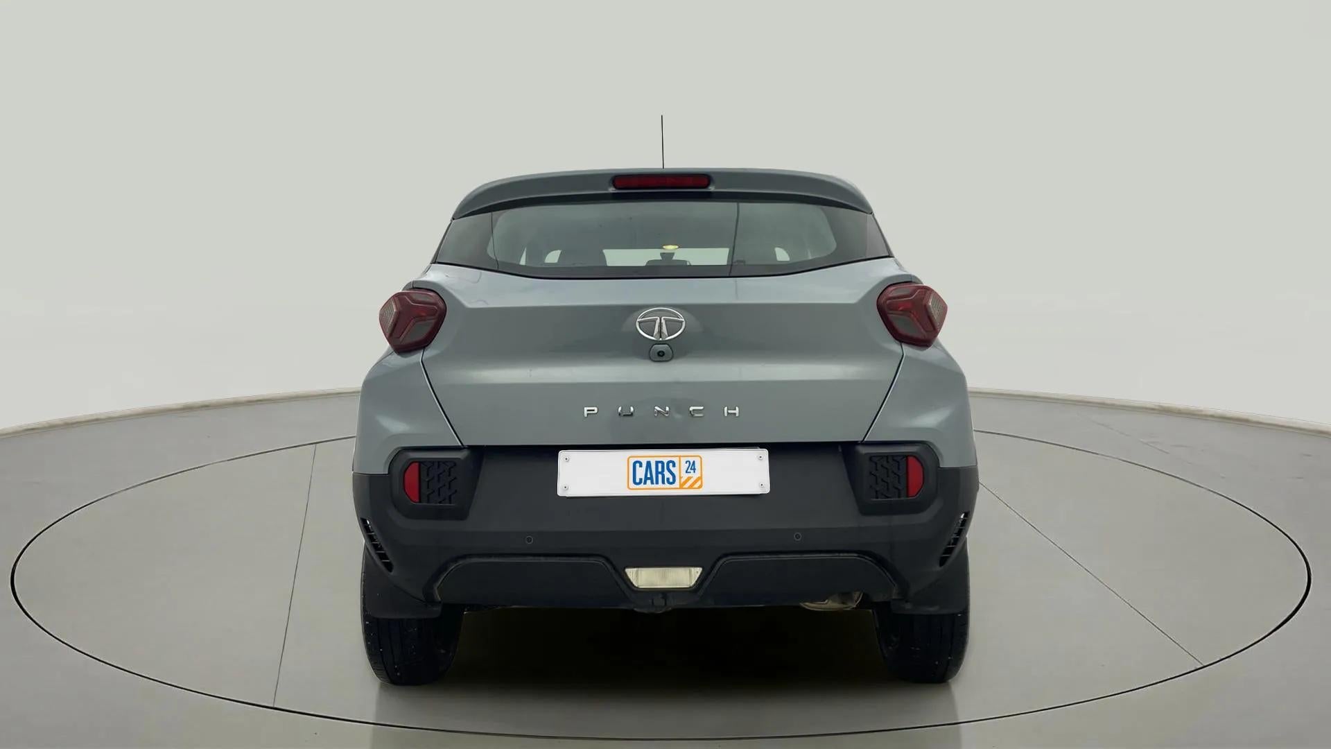 Rear view of a Tata Punch