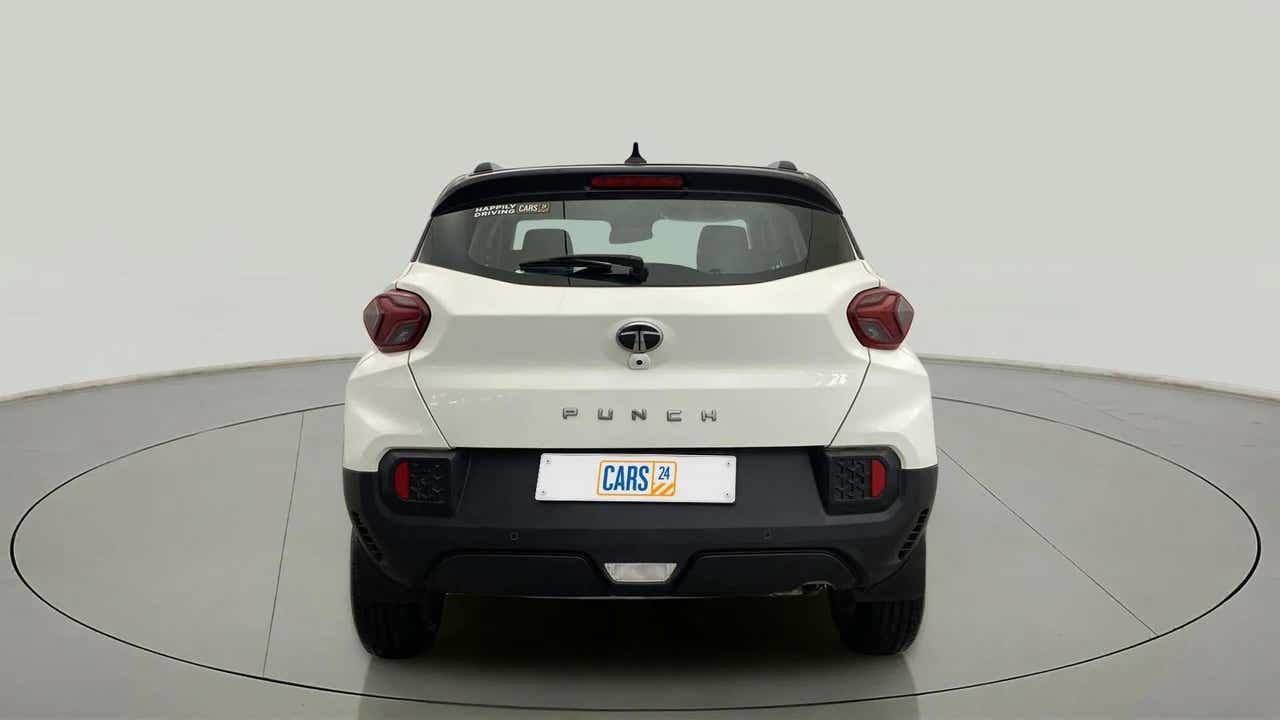 Rear view of a Orcus White Tata Punch