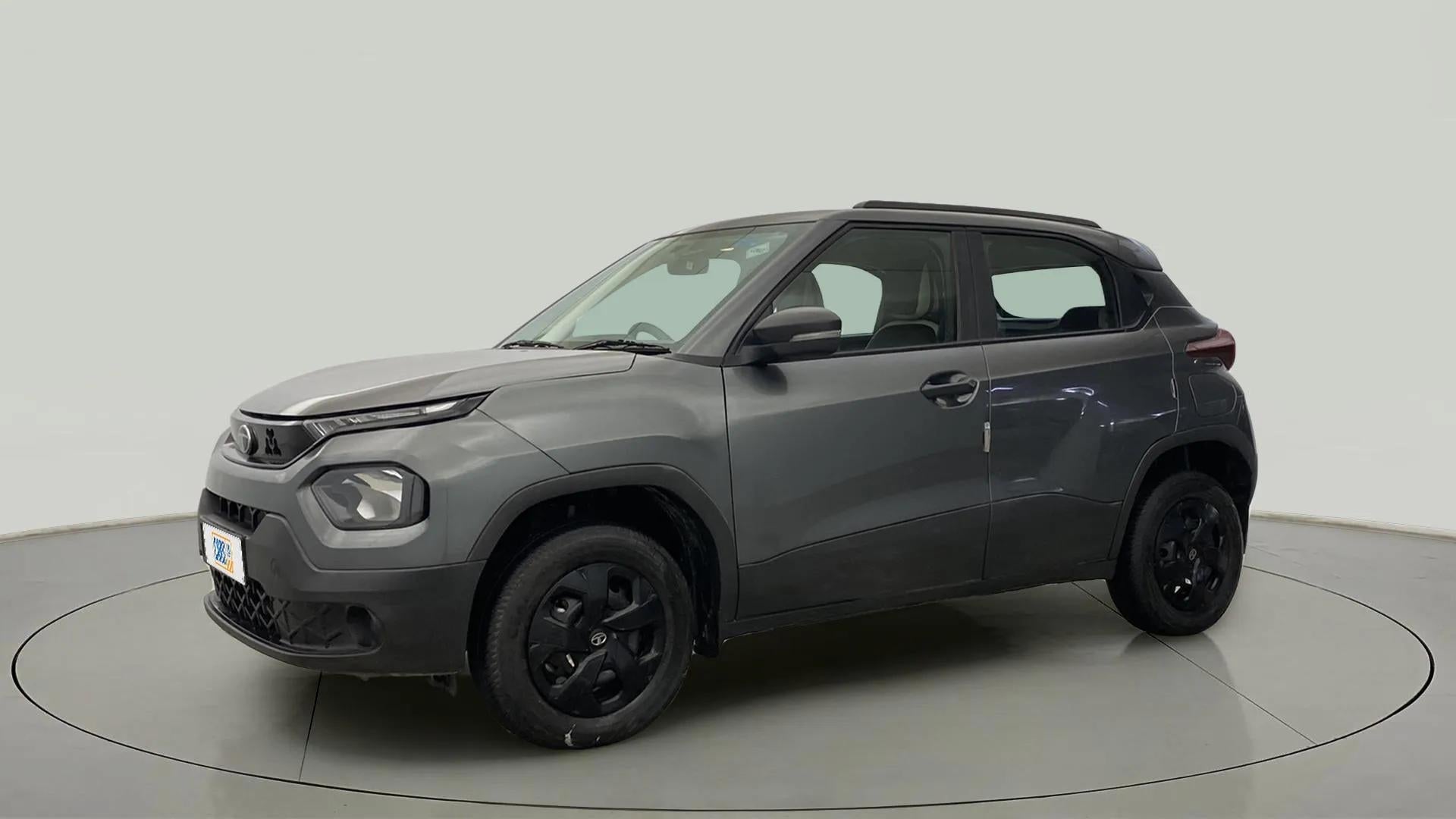 Front three-quarter view of a Tata Punch