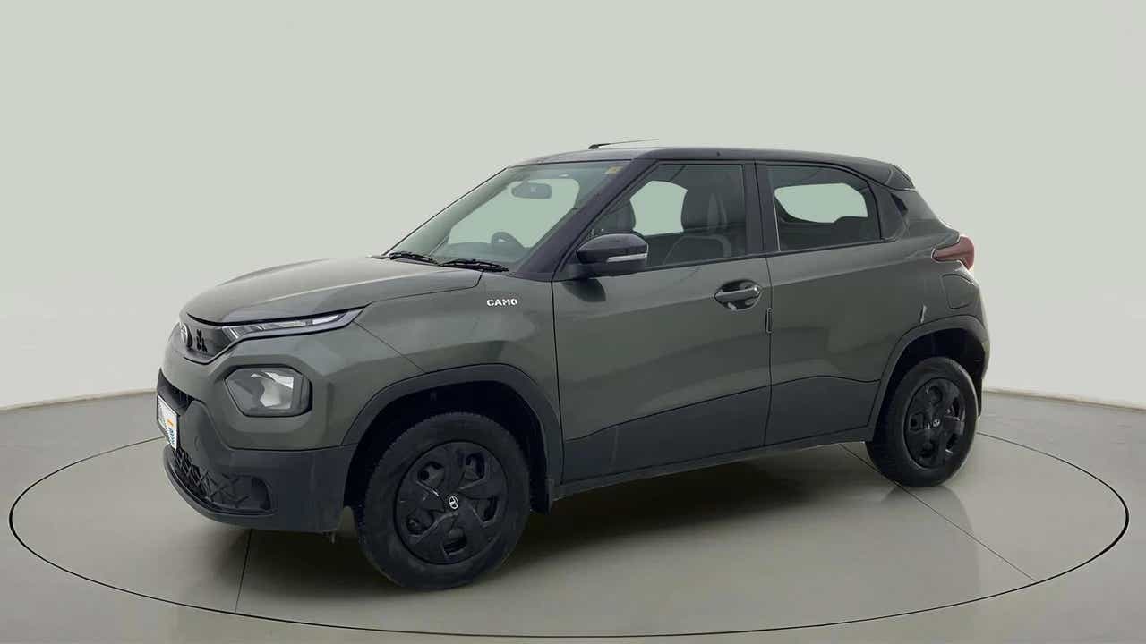 Front three-quarter view of a Tata Punch