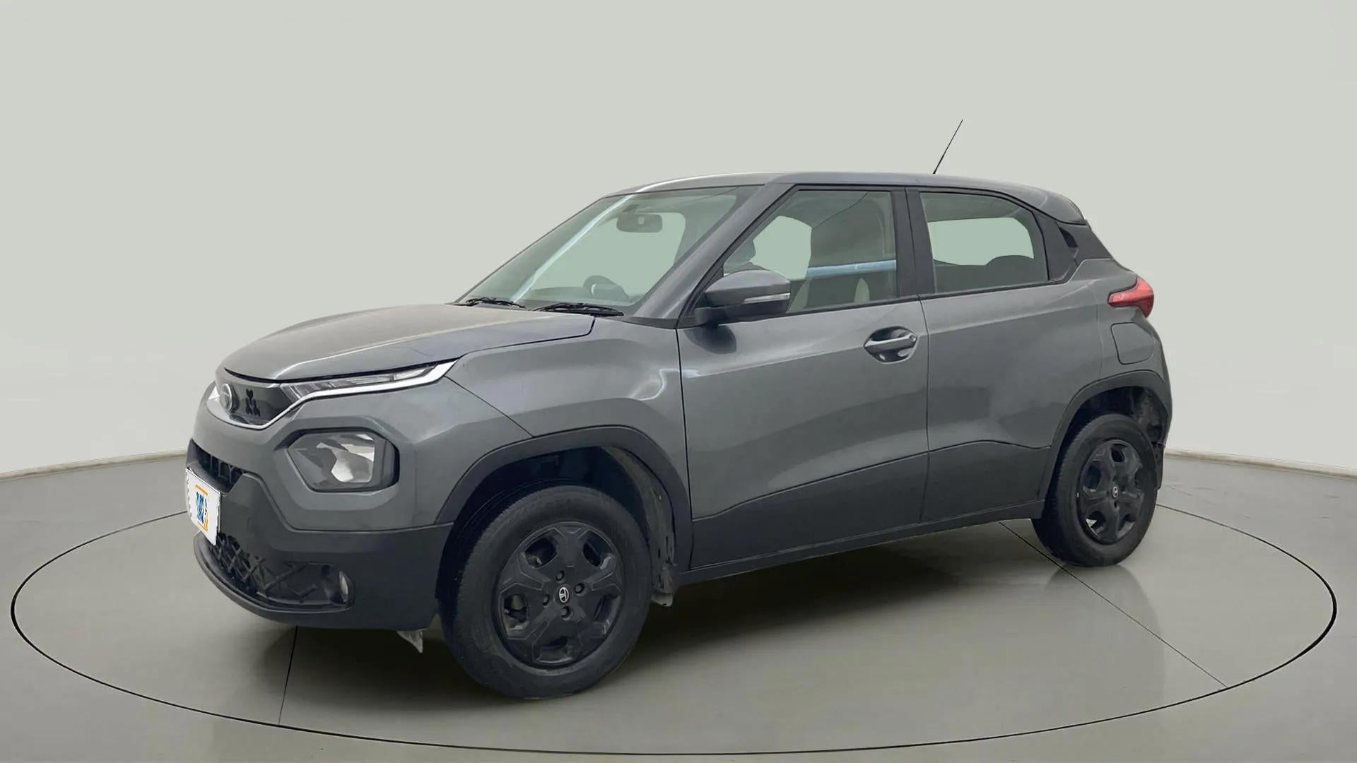 Front three-quarter view of a Tata Punch