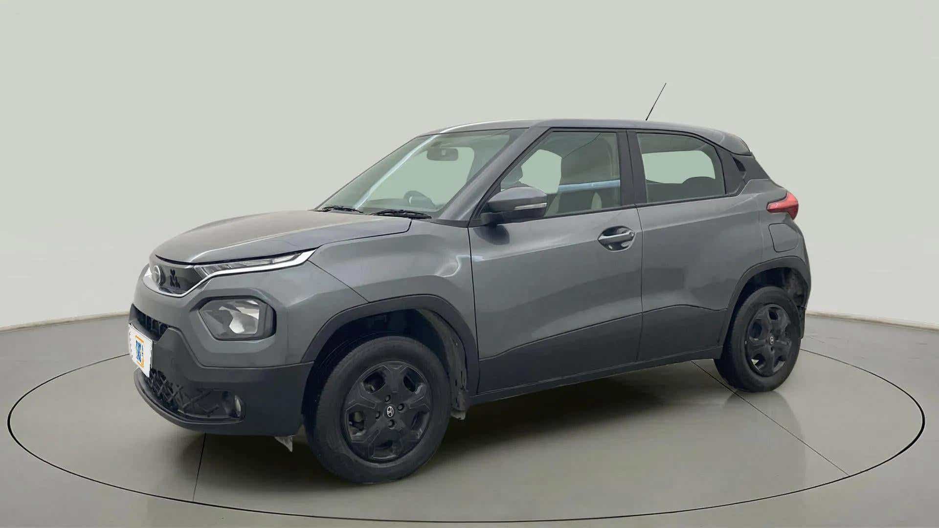 Front three-quarter view of a Tata Punch