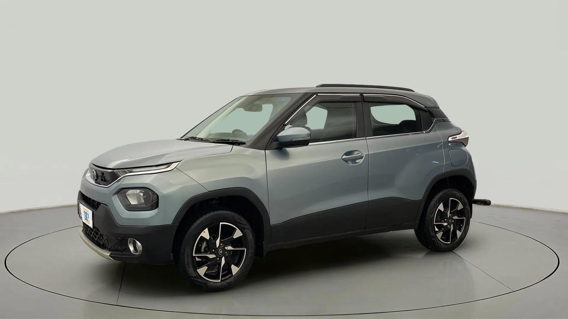 Front three-quarter view of a Tata Punch