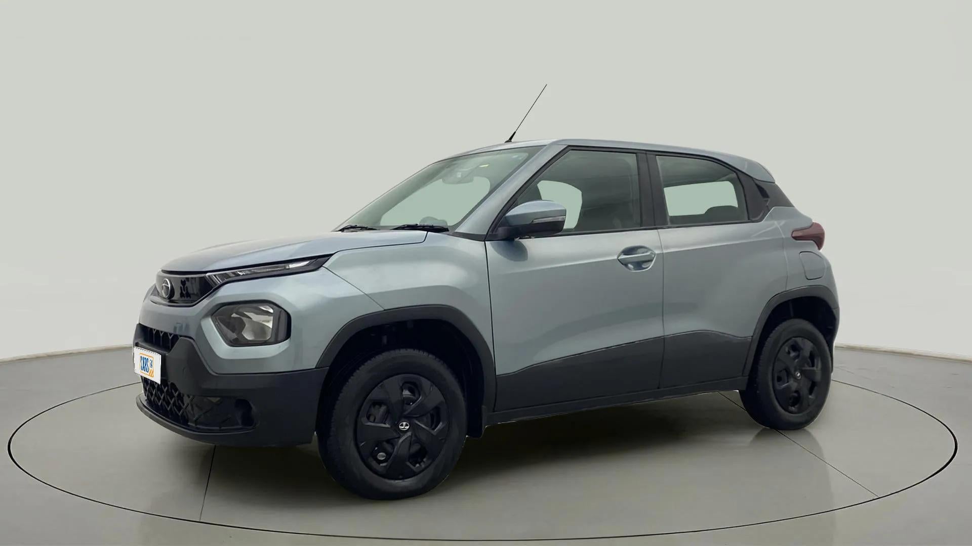 Front three-quarter view of a Tata Punch