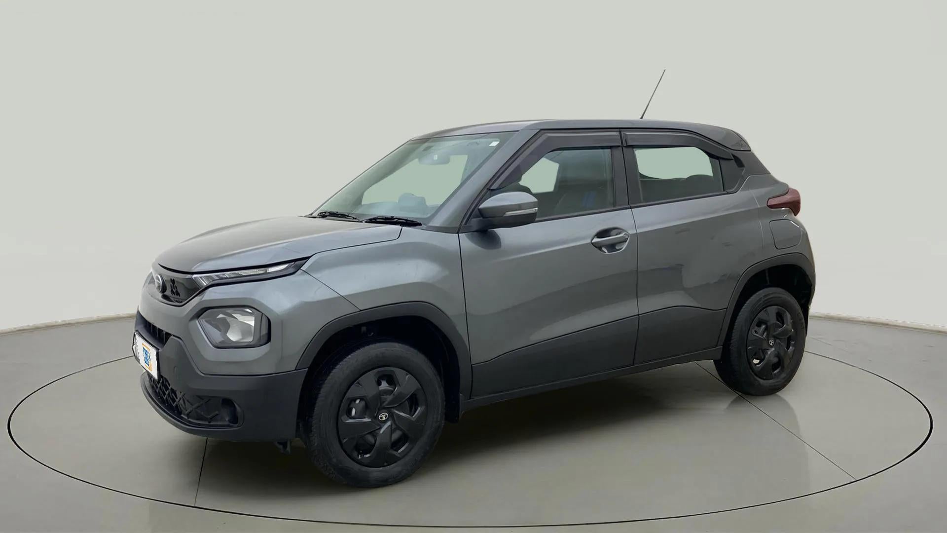 Front three-quarter view of a Tata Punch