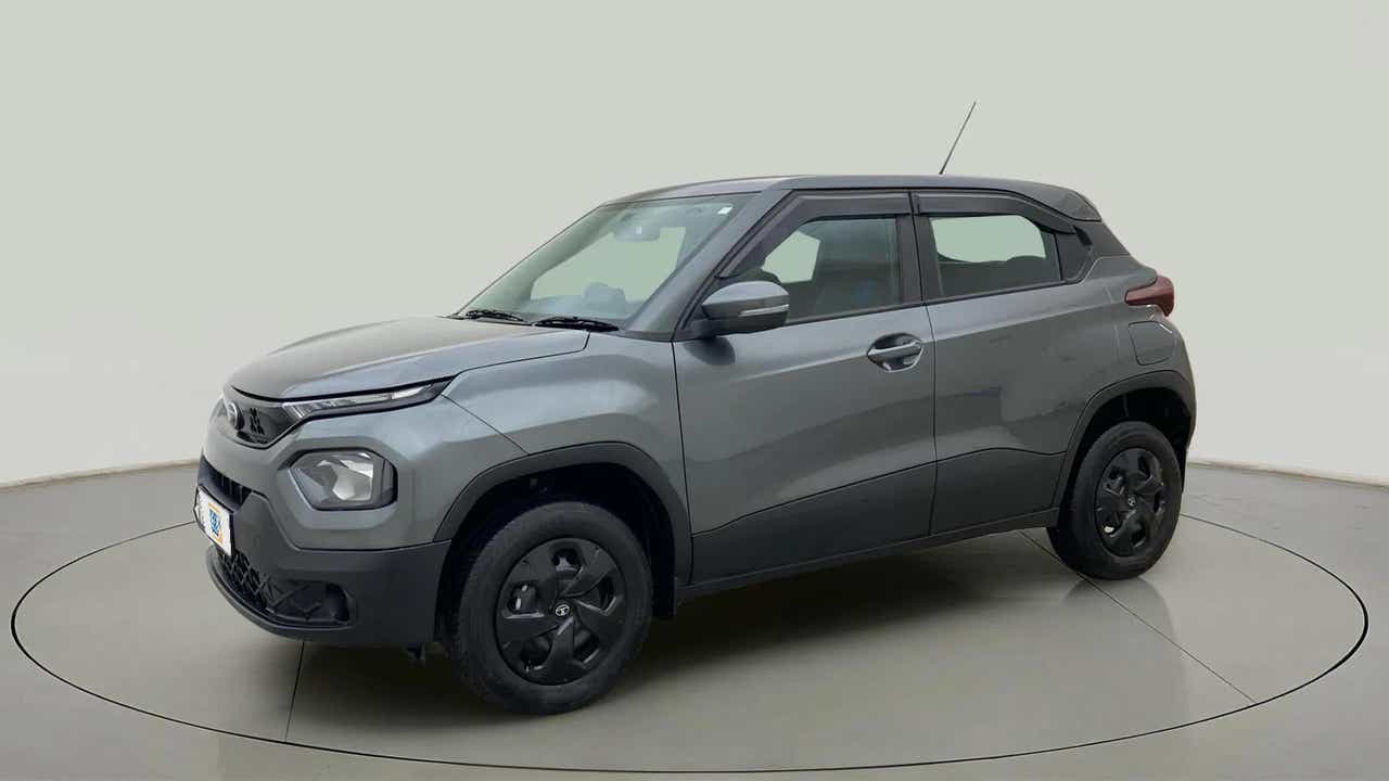 Front three-quarter view of a Tata Punch