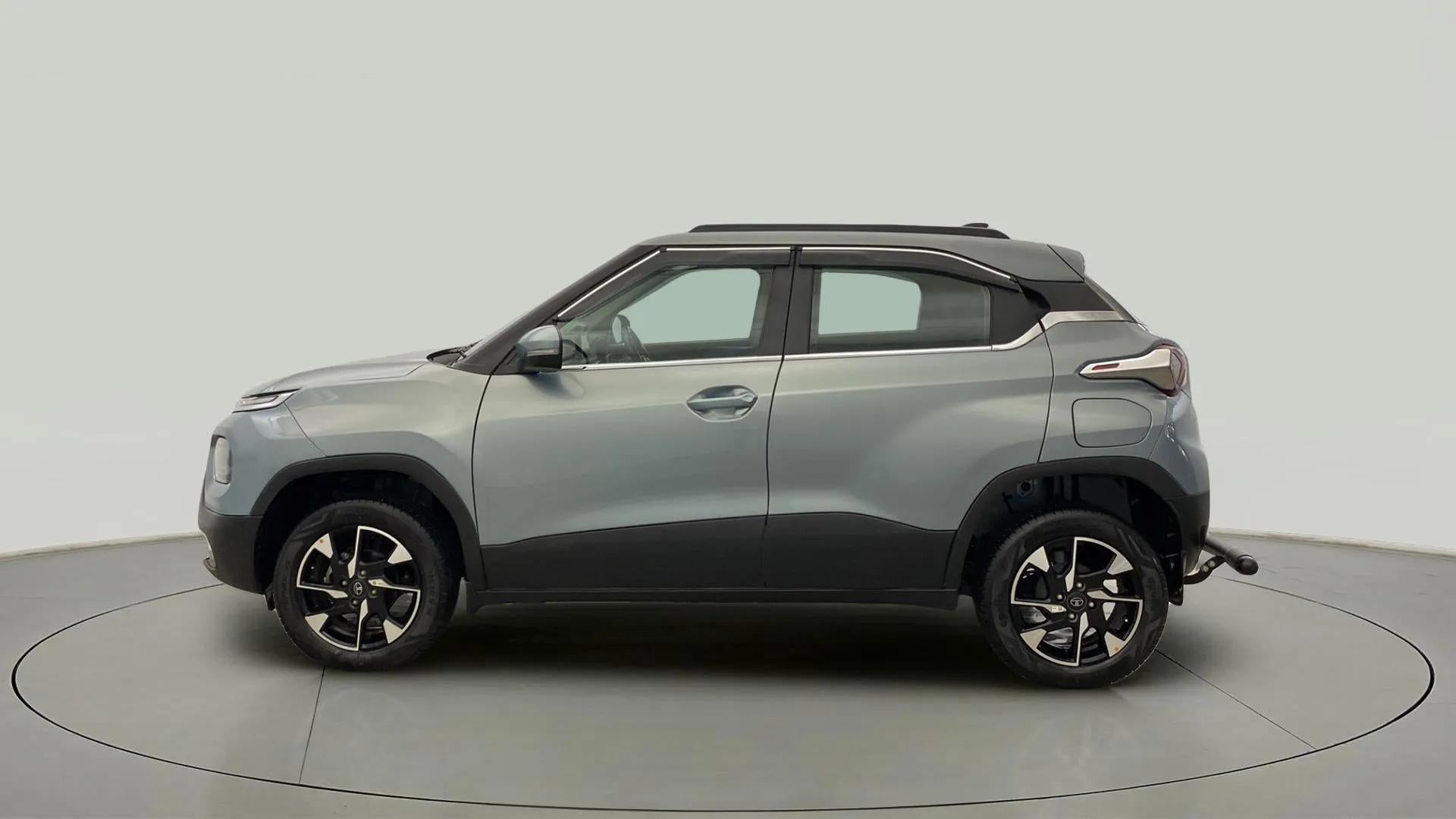 Side profile of a Tata Punch