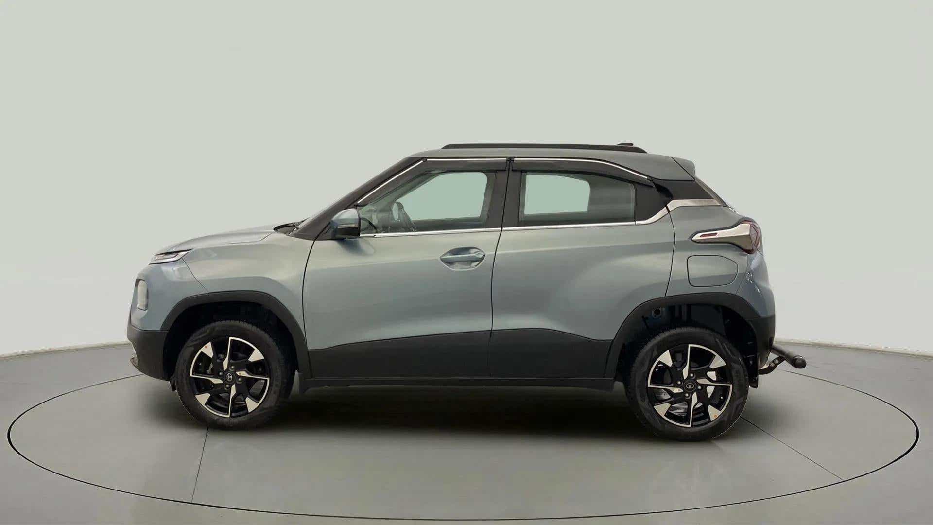 Side profile of a Tata Punch