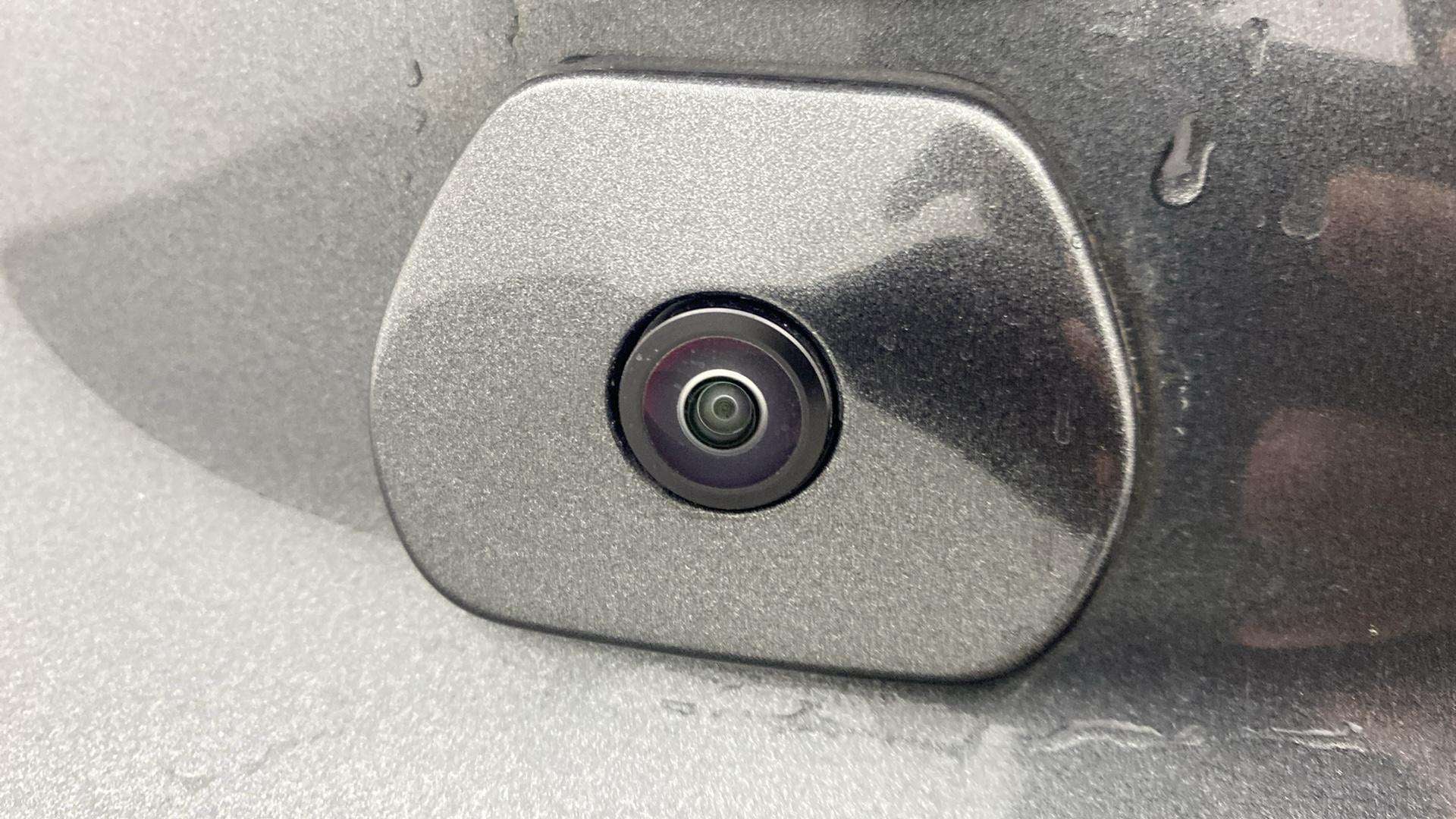 Close-up of a Tata Punch rear camera