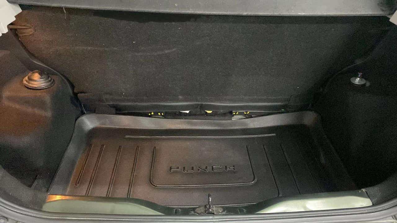 Boot space of a Tata Punch