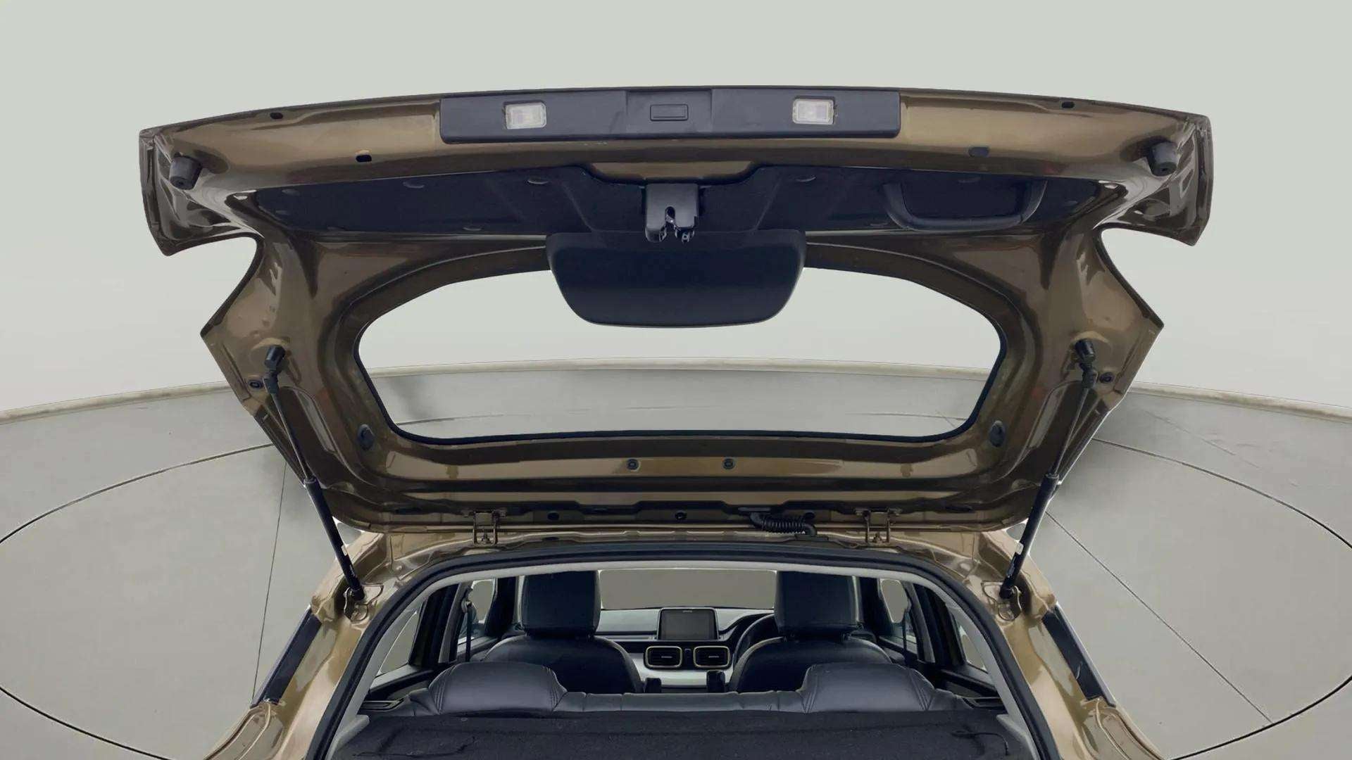 Open boot view of a Tata Punch