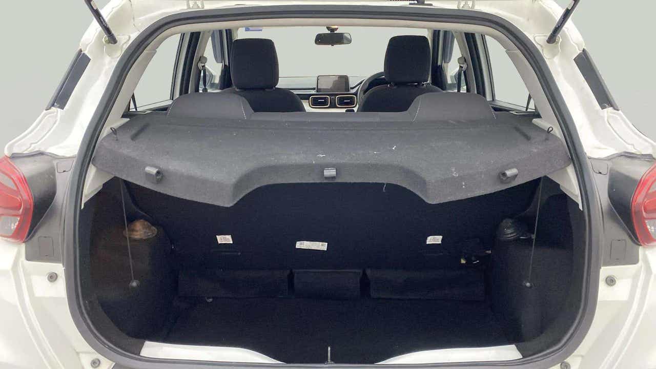 Boot space view of a Orcus White Tata Punch