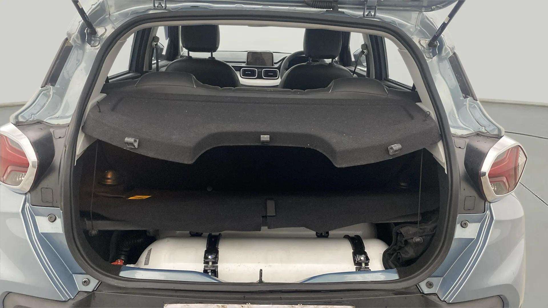 Boot area view of a Tata Punch