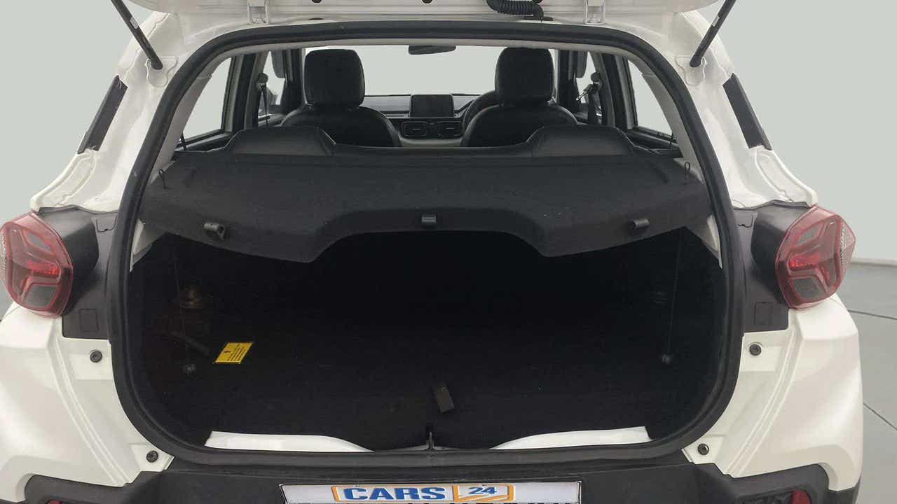 Boot view of a Orcus White Tata Punch