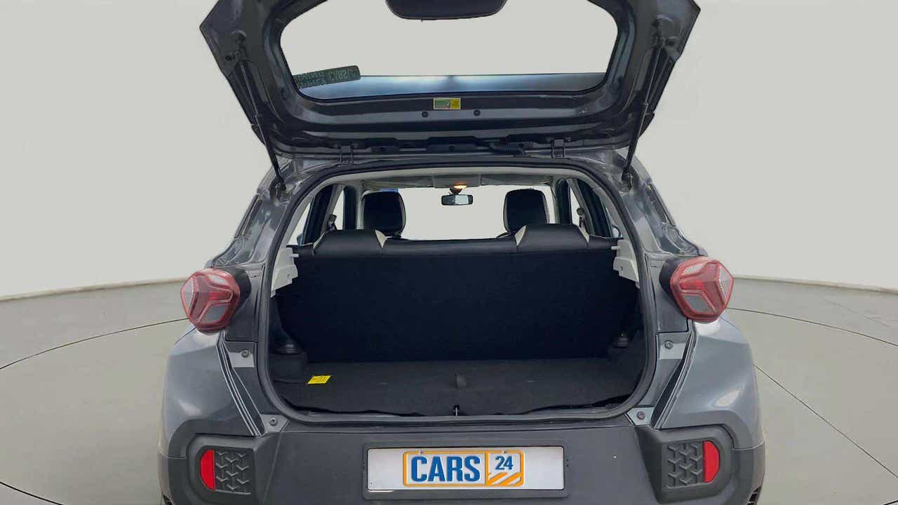 Rear boot space view of a Tata Punch