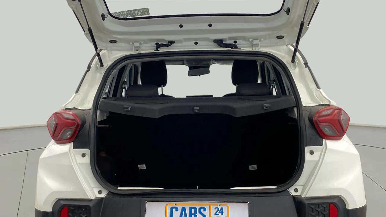 Boot view of a Orcus White Tata Punch