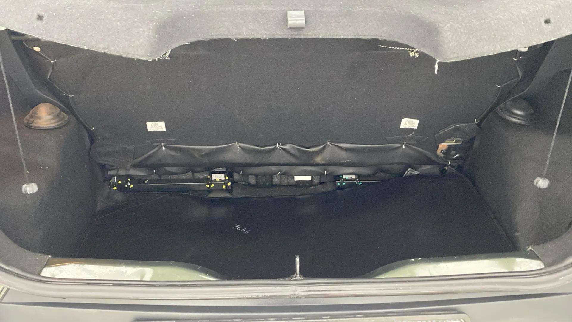 Luggage compartment of a Tata Punch
