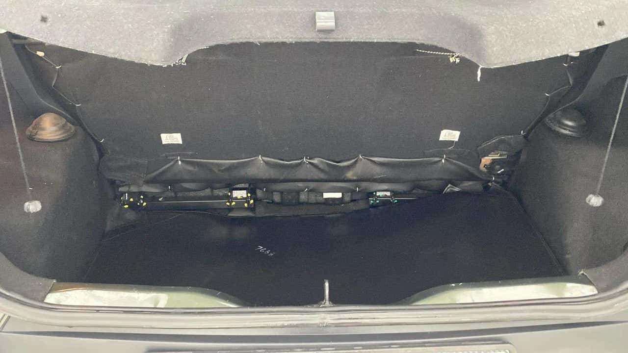 Luggage compartment of a Tata Punch