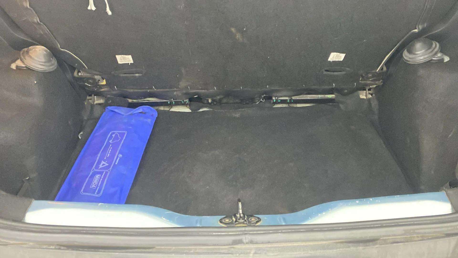 Boot space of a Tata Punch