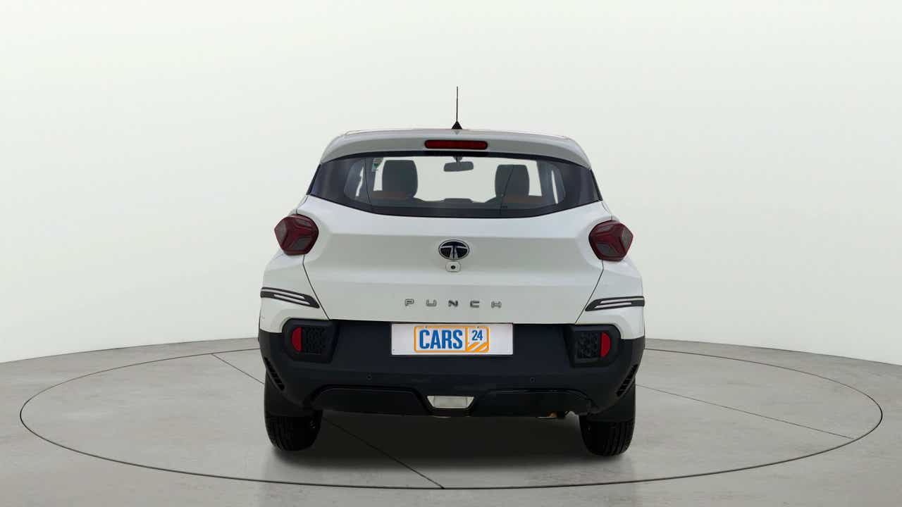 Rear view of a Orcus White Tata Punch
