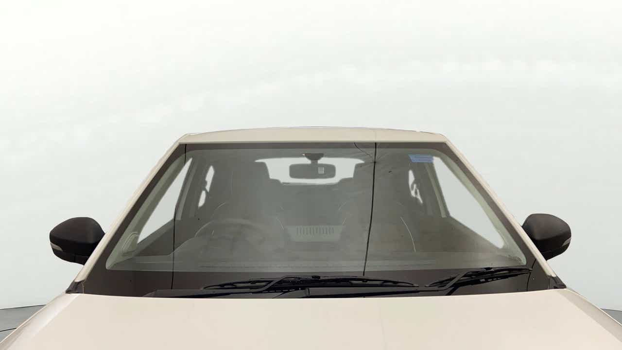 Front windshield view of a Tata Punch