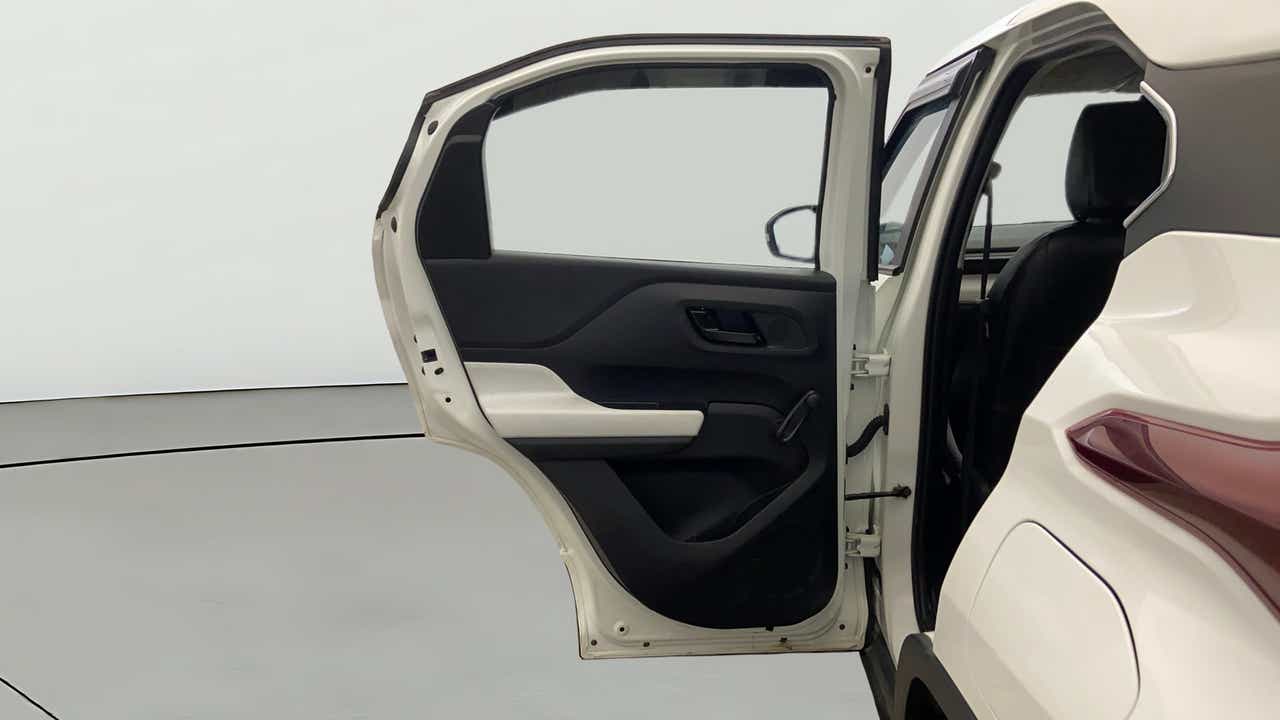 Rear door interior of a Tata Punch