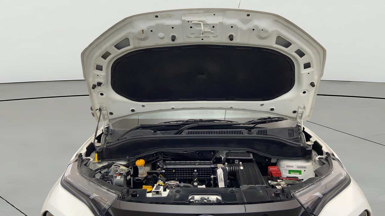 Engine bay view of a Tata Punch