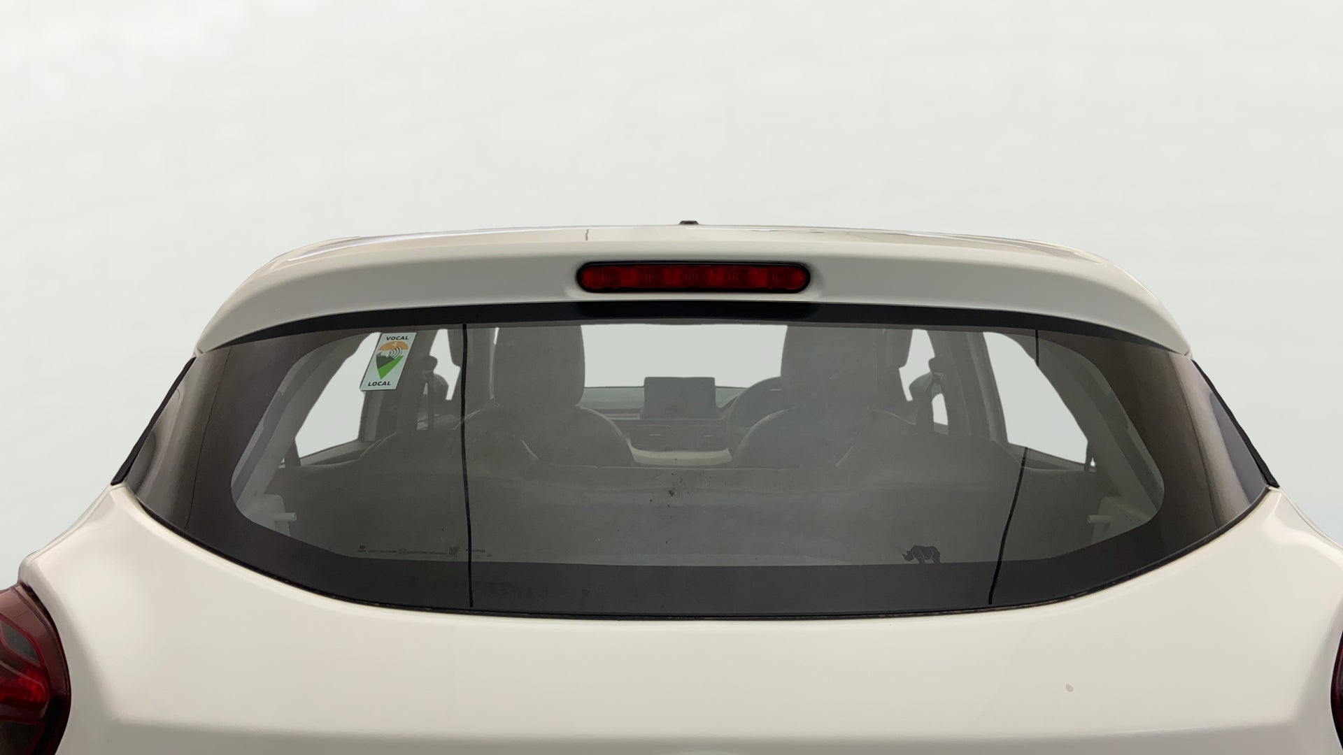 Rear view of a Orcus White Tata Punch