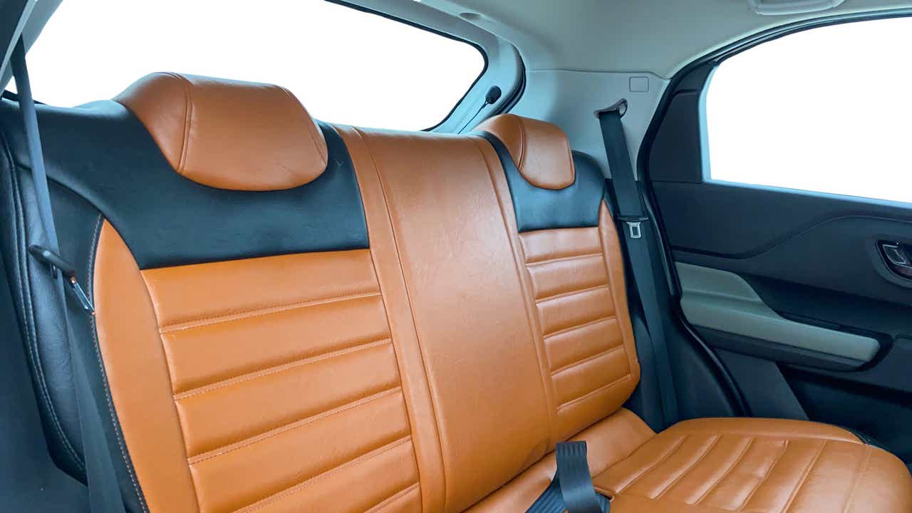 Rear seat view of a Tata Punch