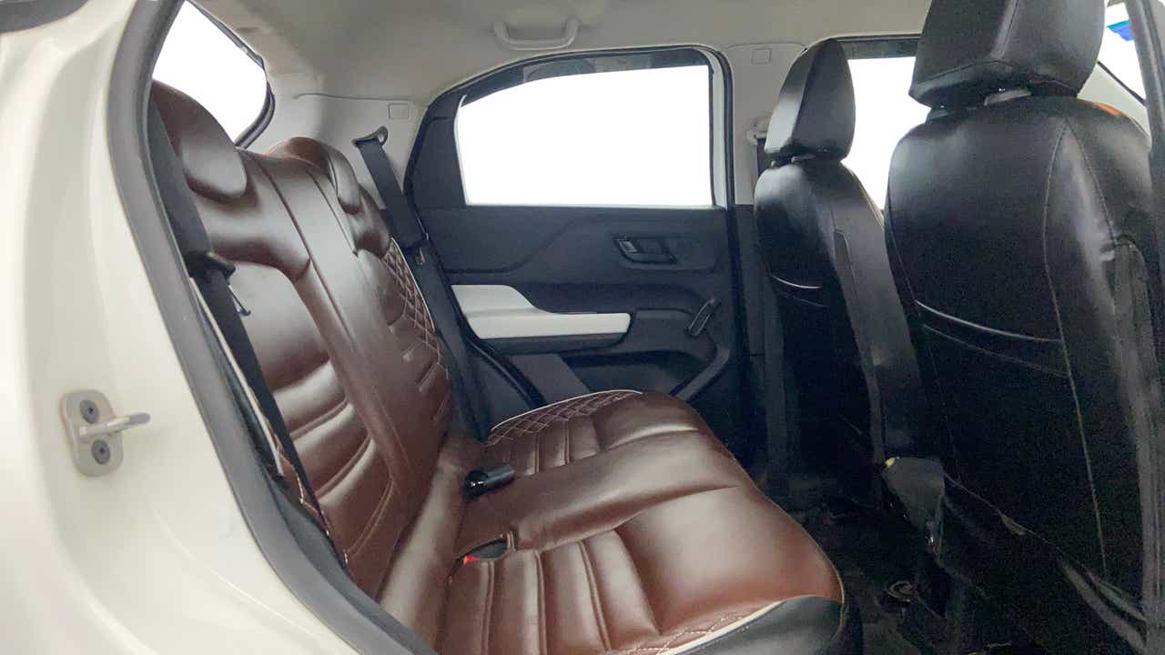Rear seat view of a Tata Punch