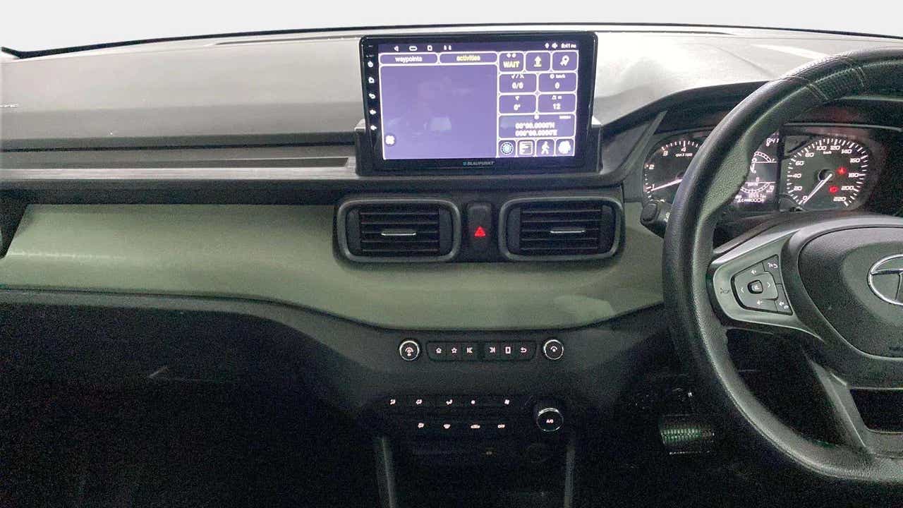 Dashboard view of a Tata Punch