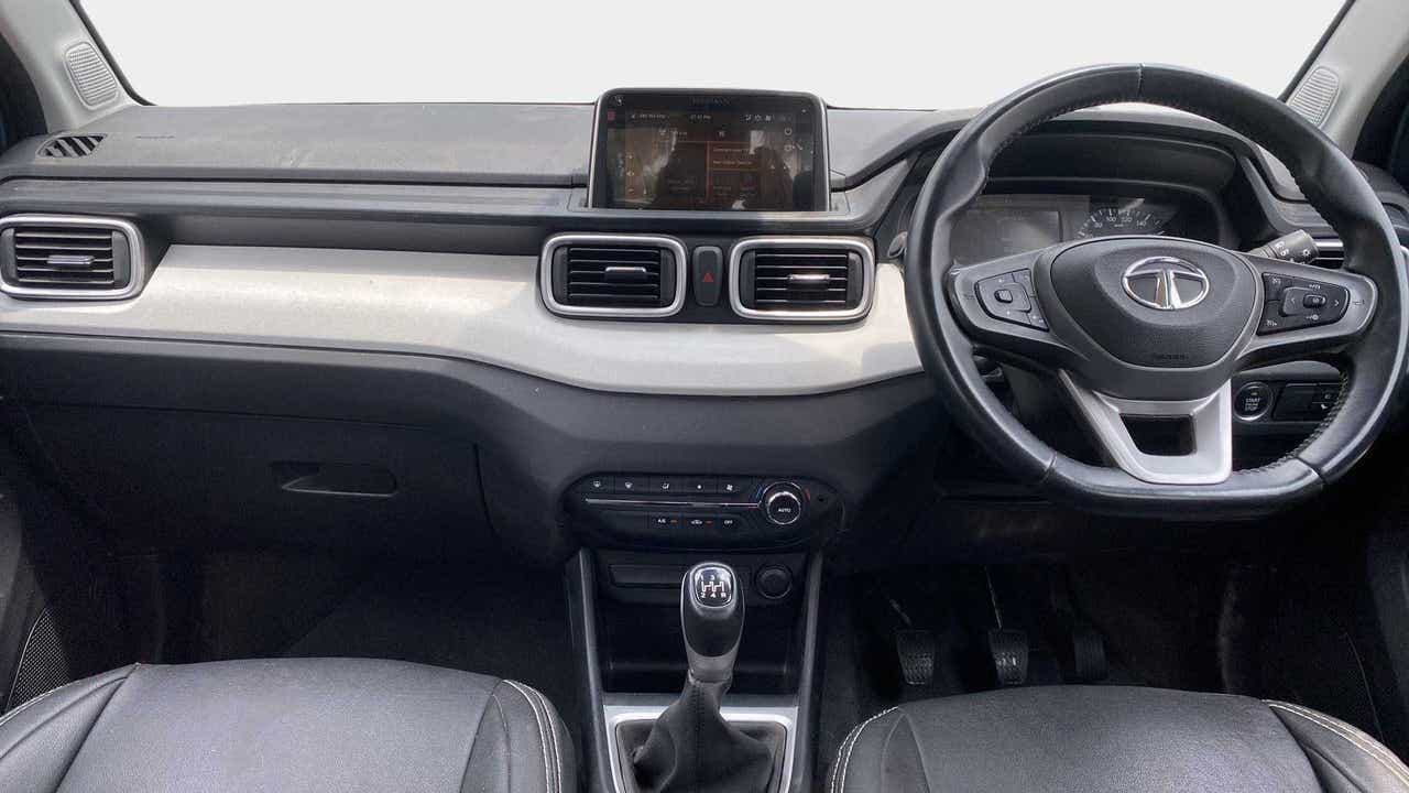 Dashboard view of a Tata Punch