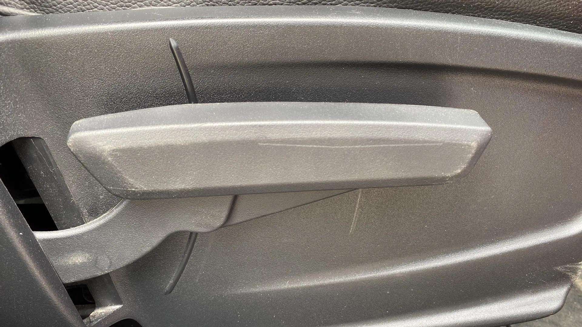 Seat adjustment lever of a Tata Punch