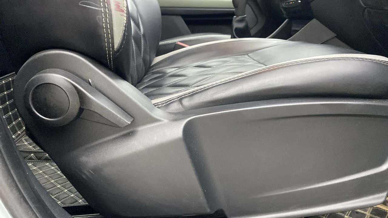 Front seat close-up of a Tata Punch